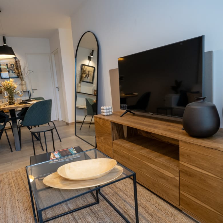 Living otro ángulo, departamento en venta emprendimiento Las Pircas en la ciudad de Alta Gracia, Córdoba.