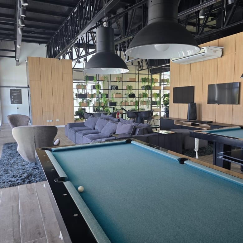 Mesa de Pool en Greenpark, Valle Escondido. Preventa en Zona Norte de Córdoba por Carrizo Congin Inmobiliaria.
