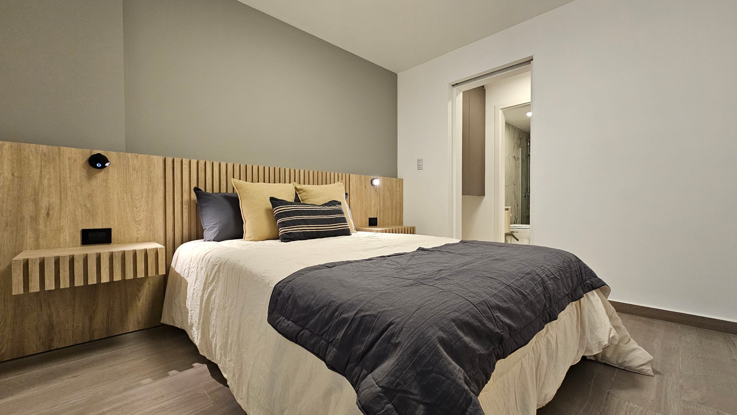 dormitorio principal departamento en venta en Torre Aurus nueva córdoba