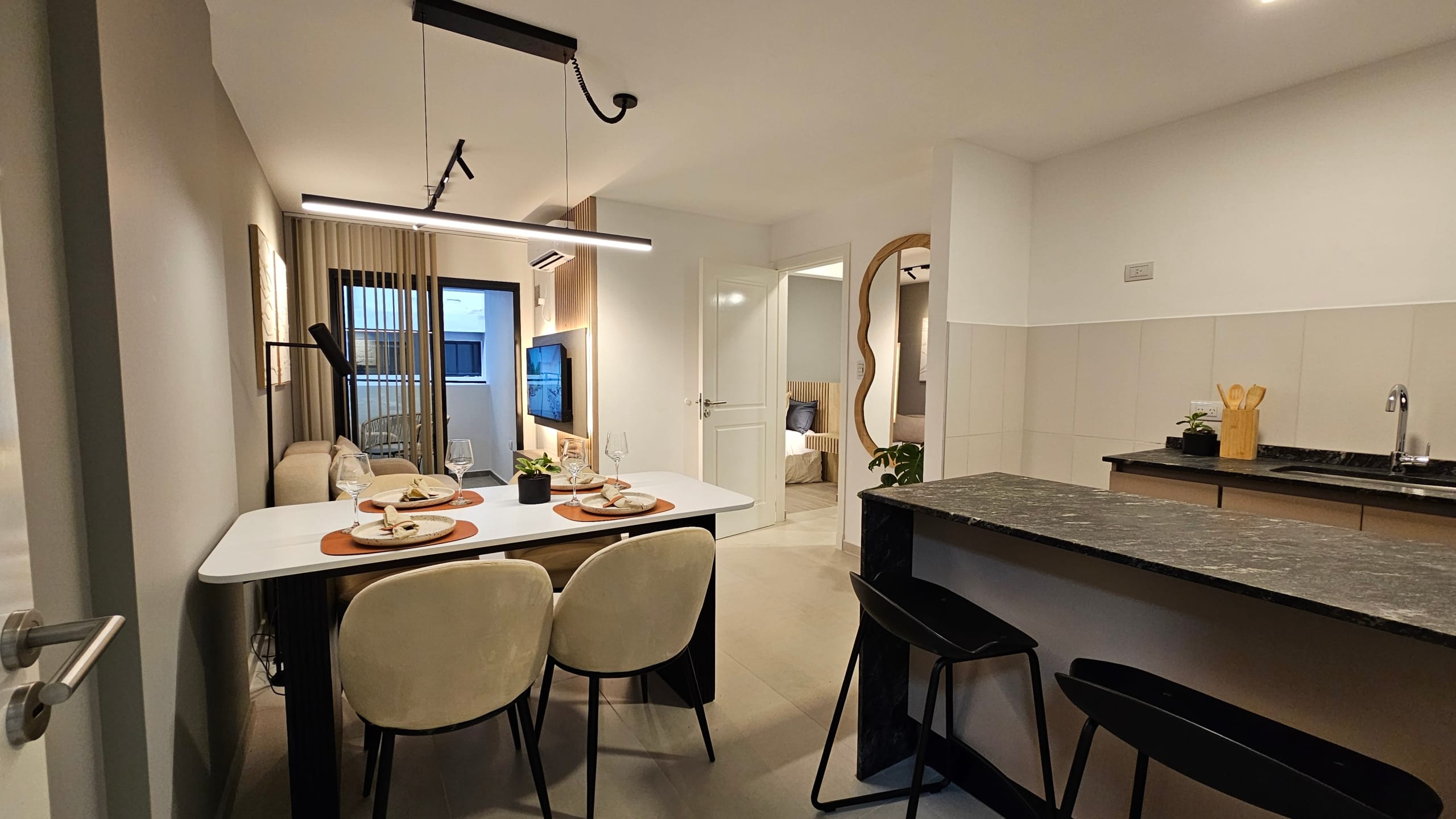 Estar comedor departamento en venta en Torre Aurus nueva córdoba