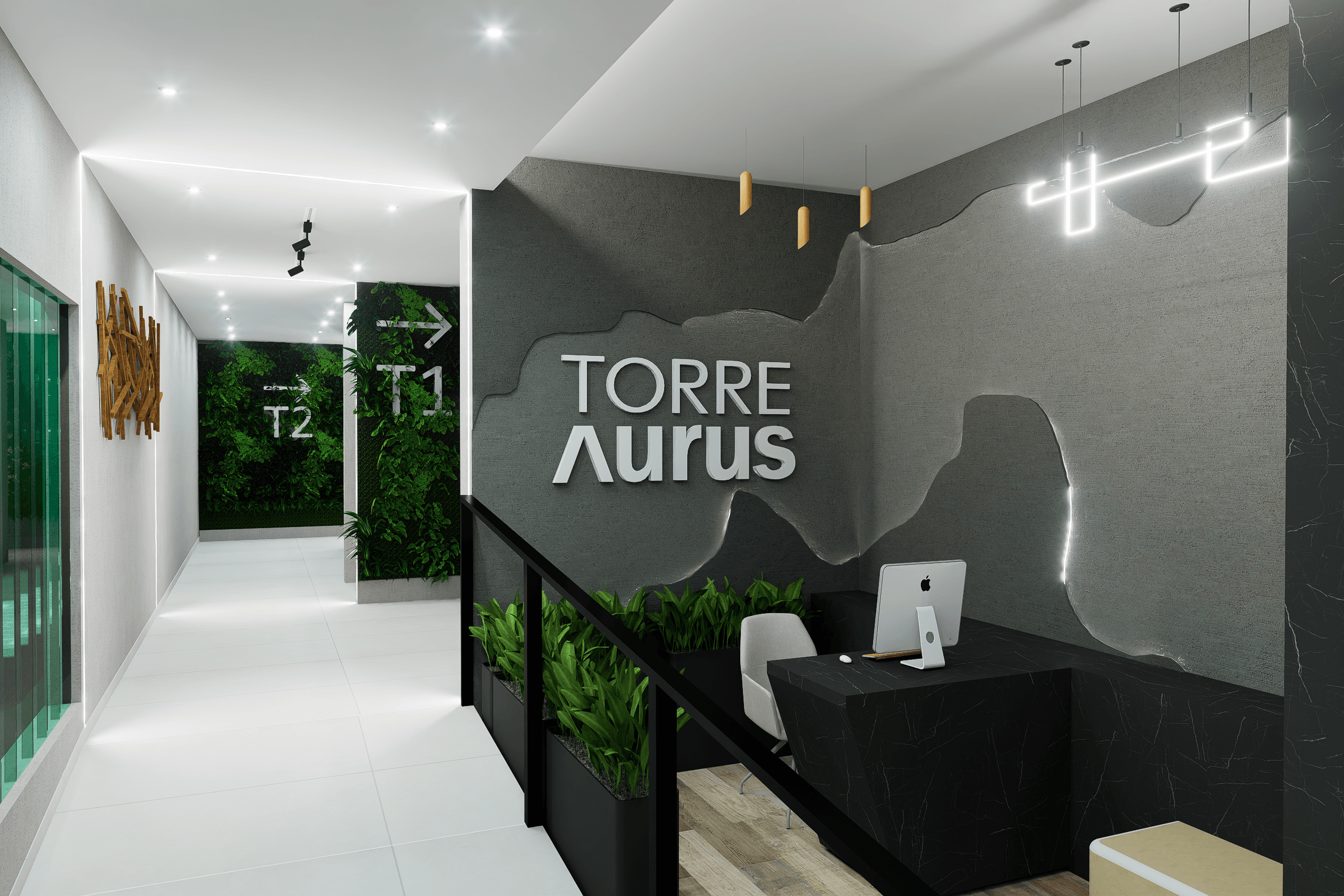 Recepcion de Torre Aurus en Nueva Cordoba