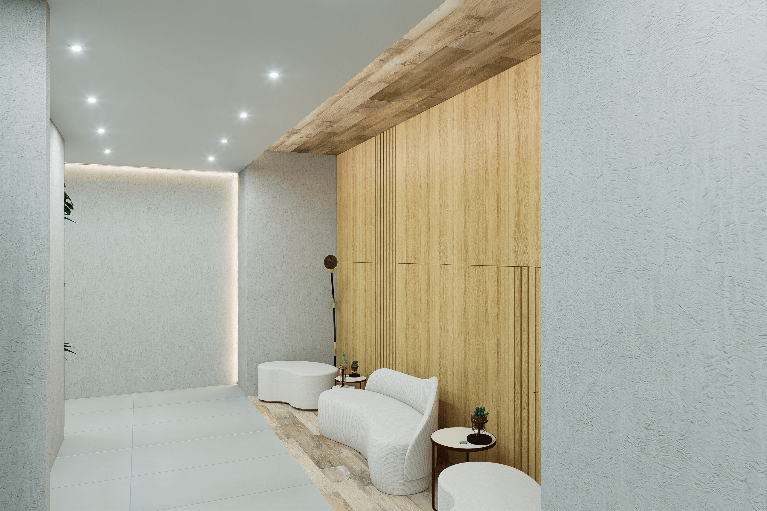sala de espera de Torre Aurus en Nueva Cordoba