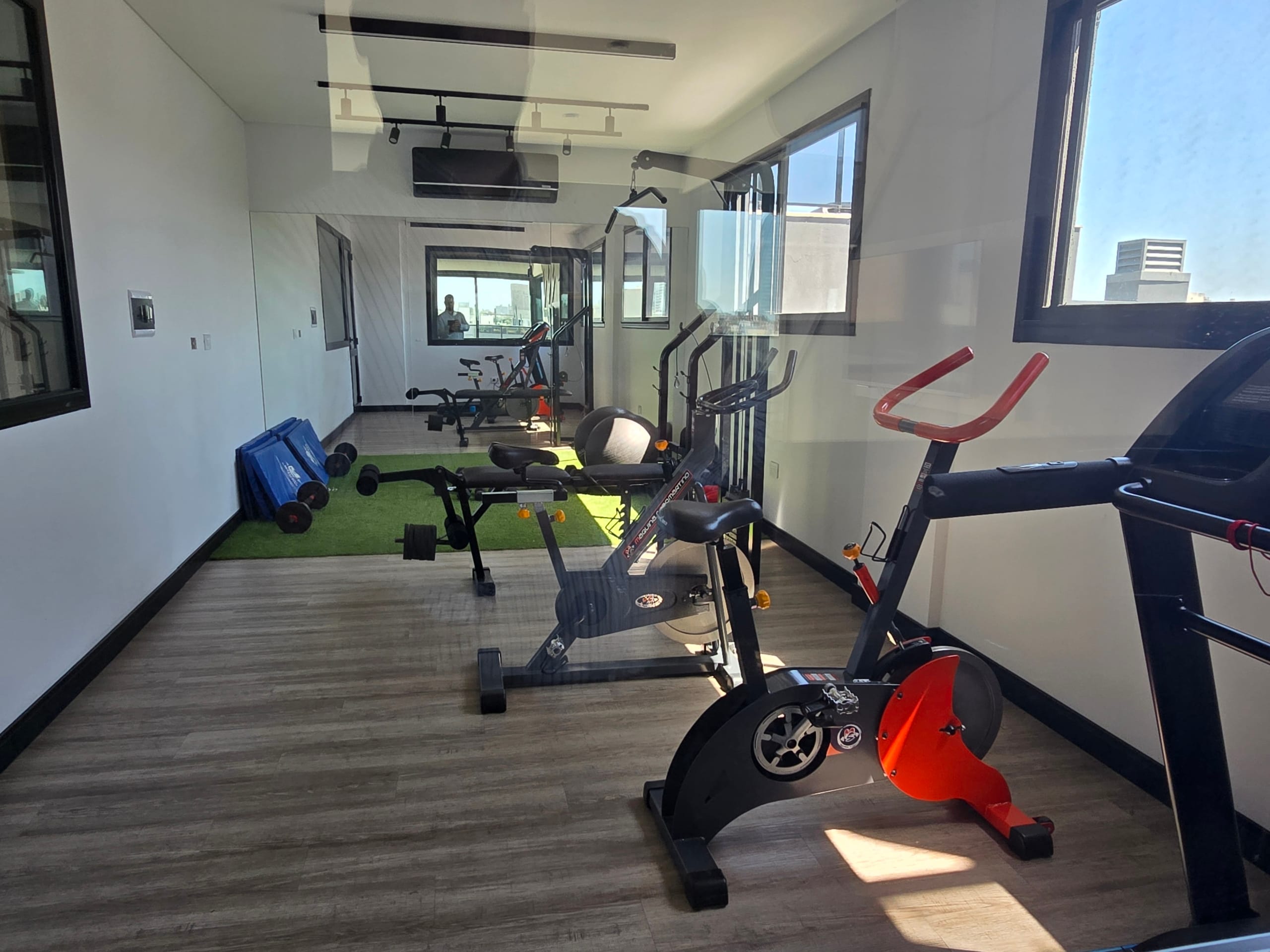 Gimnasio departamento en venta Greenlife III barrio general paz cordoba carrizo congin inmobiliaria